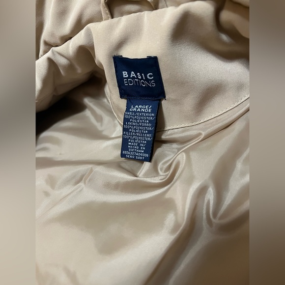 Basic edition, L, women’s blue and tan coat - Picture 6 of 7